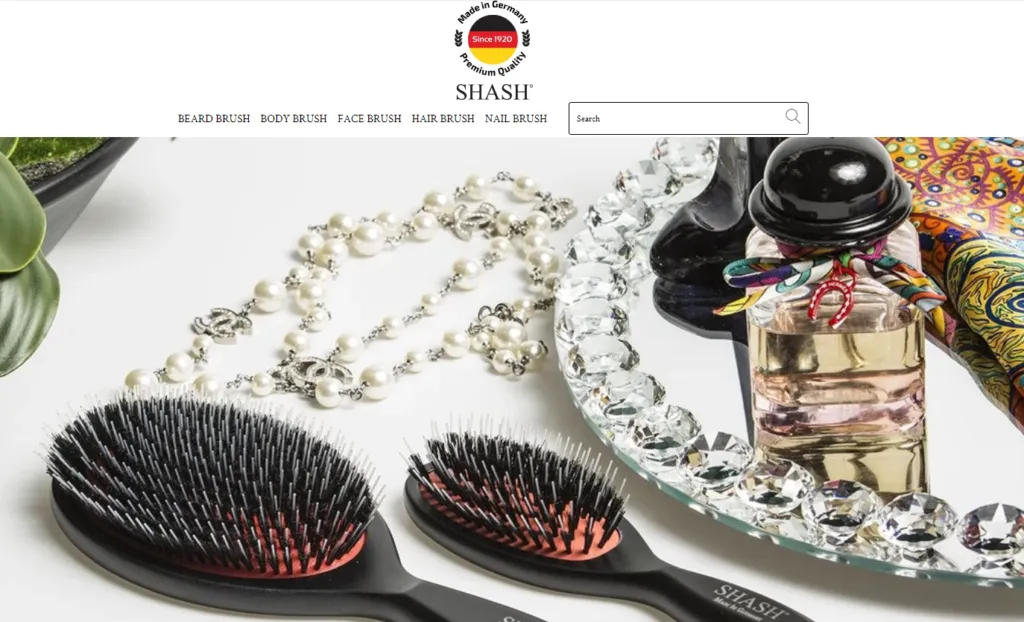 SHASH Boar Bristle Brush