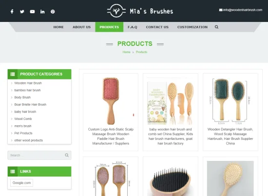 Tongsan Custom Hair Brush Manufacturer